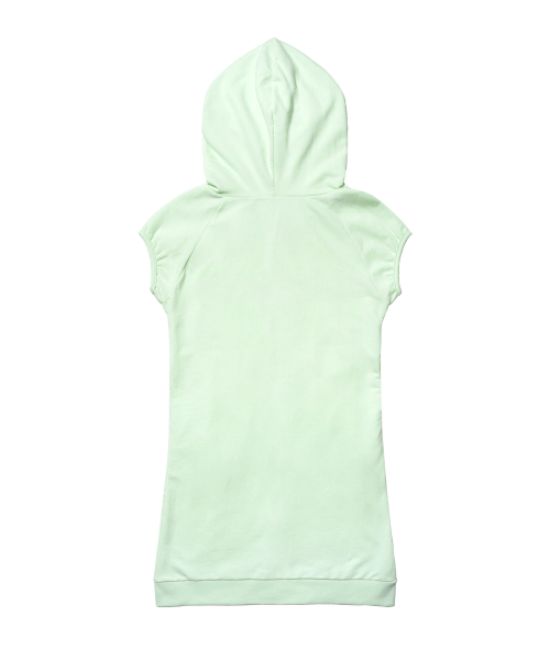 HOTFIX PUFF SLEEVE HOOD ONE-PIECE (MINT) F26QD139