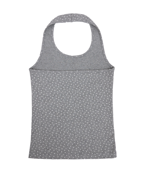 KAWAII Halter Sleeveless (Melange Grey)