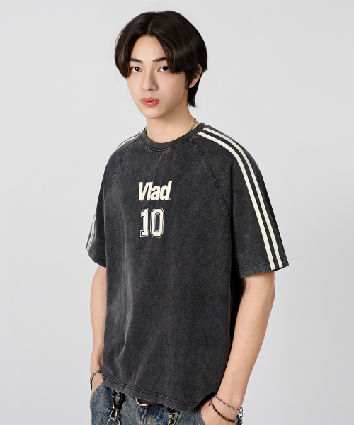 VLAD VTG TRACK ARTWORK SHORT SLEEVE T-SHIRT_PIGMENT CHARCOAL