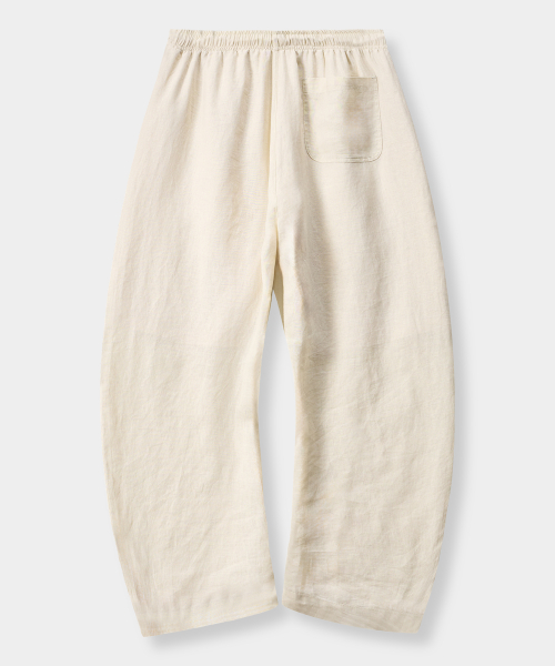 © EVERYONE’S LINEN 100% CURVED PANTS_3 COLOR