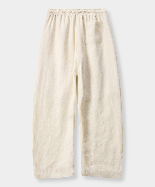 © EVERYONE’S LINEN 100% CURVED PANTS_3 COLOR