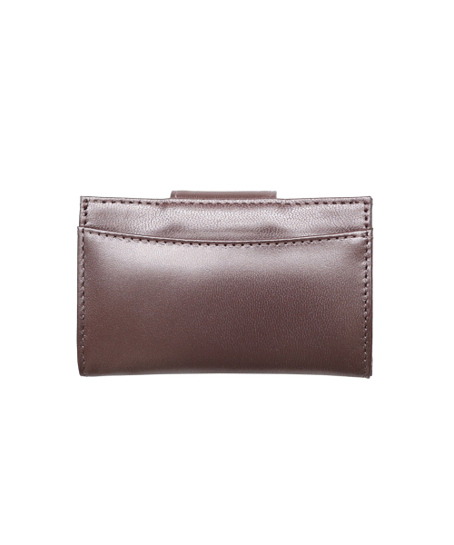 Fleur Card Wallet (Chrome Pink)
