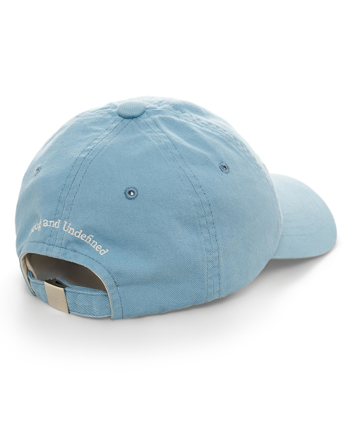 APPLIQUE FELT LOGO BALL CAP IN LIGHT BLUE