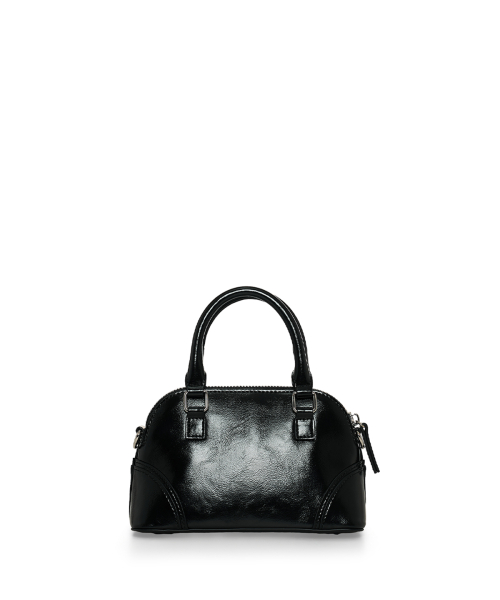 CURVE ZIP MINI BAG IN BLACK