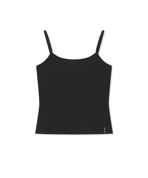 3/4 SLEEVE TOP & TANK LAYERED SET IN BLACK
