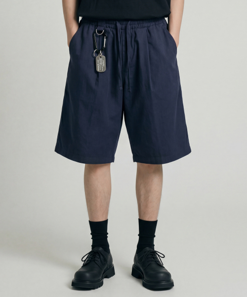Cation D-Ring Burmuda Short Pants Navy KJSP2701