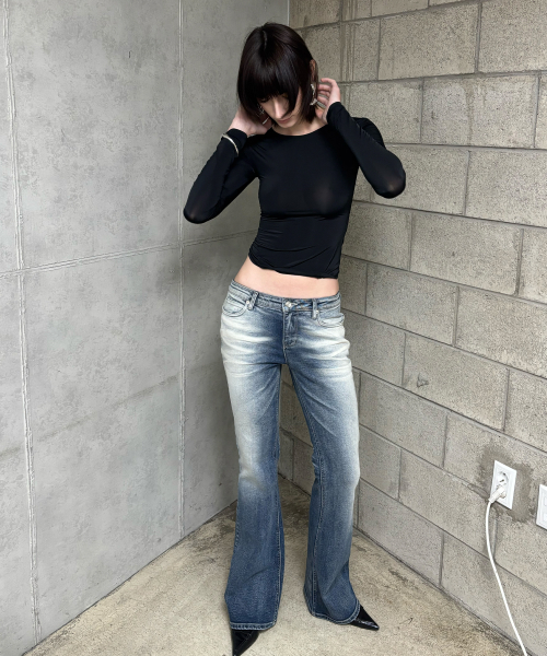 ASHY JEANS (BLUE)