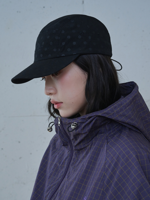 Flicker Dot Camp Cap (Black)