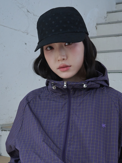 Flicker Dot Camp Cap (Black)
