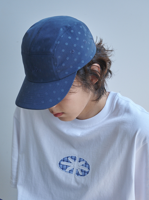 Flicker Dot Camp Cap (Navy)