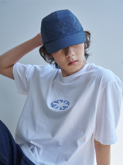 Flicker Dot Camp Cap (Navy)