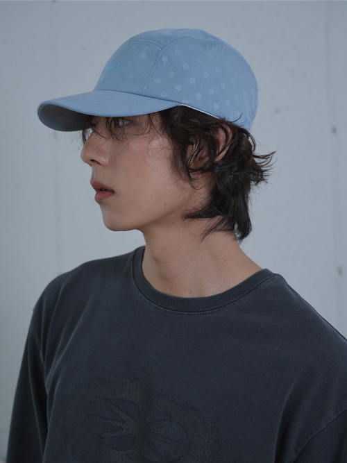 Flicker Dot Camp Cap (Sky Blue)