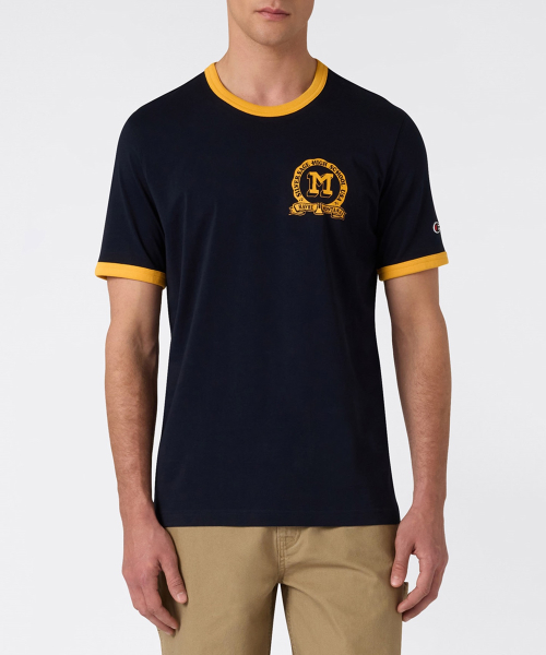 팀 스포츠 링거 티셔츠 Navy