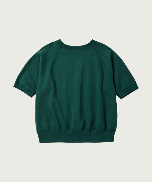 [True to Archives] CRSS 기모 스웨트 티셔츠 Dark Green