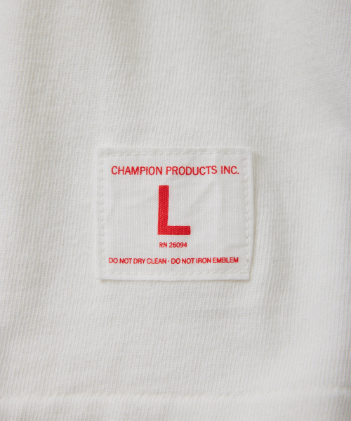[True to Archives] 풋볼 컬러블록 7부 슬리브 티셔츠 White