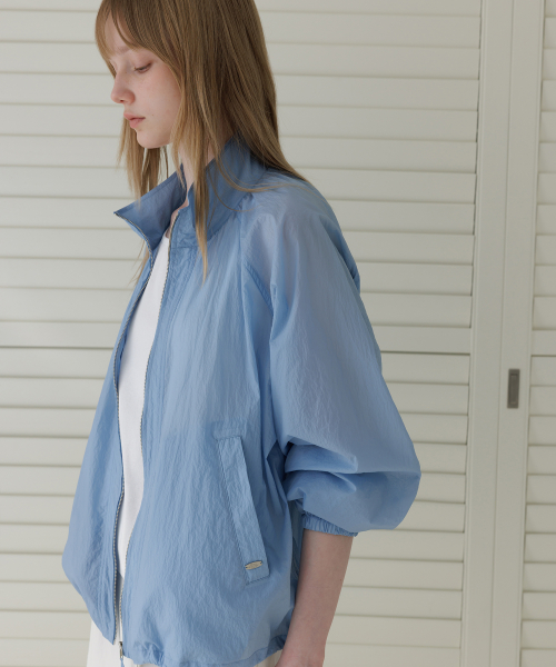Voile Sheer High-Neck Jumper_3colors