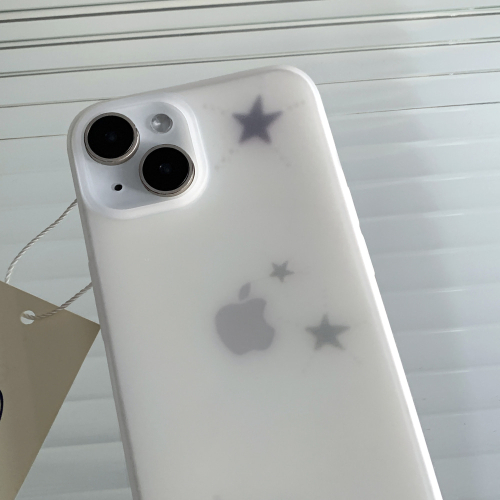 Vintage Blue Star Translucent Phone Case