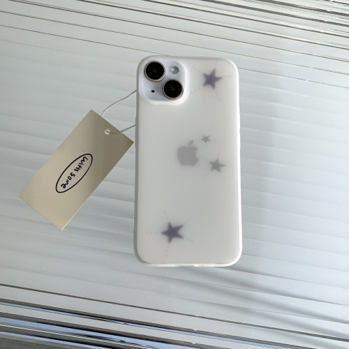 Vintage Blue Star Translucent Phone Case