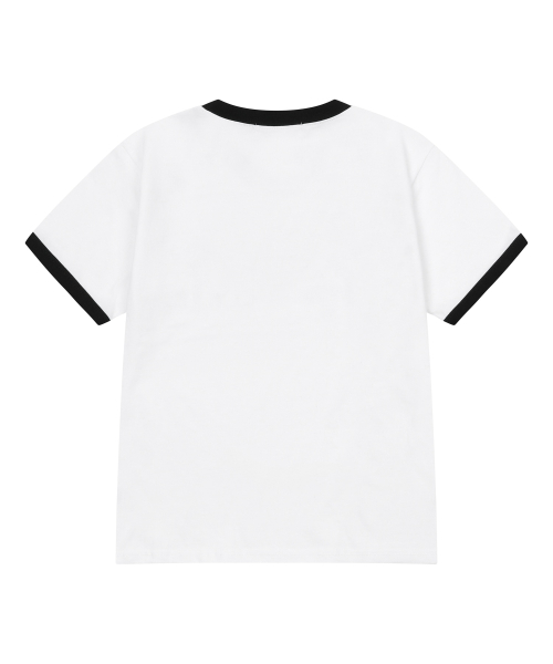 ROVIO CROSS CRACK LOGO RINGER HALF T