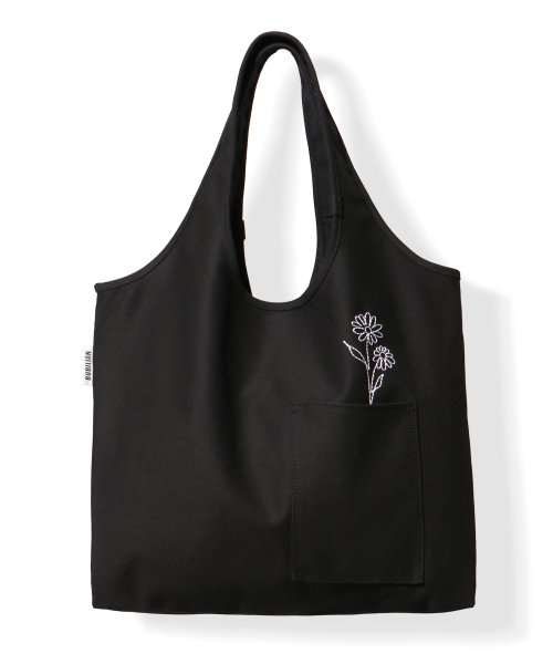 Flora Shoulder bag_Tote Black