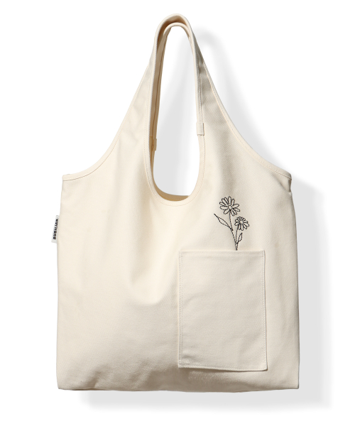 Flora Shoulder bag_Tote Ivory