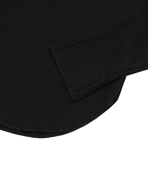 VERION STRAP RIBBON LONG SLEEVE T (4COLOR)