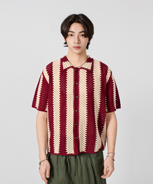 HAWAIIAN CROCHET KNIT_4 COLOR