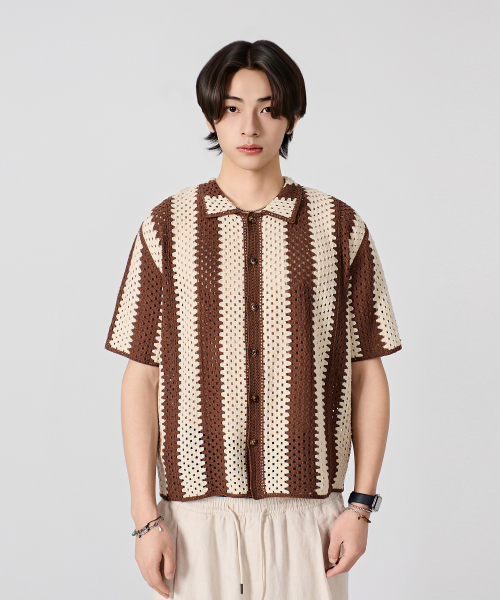 HAWAIIAN CROCHET KNIT_4 COLOR