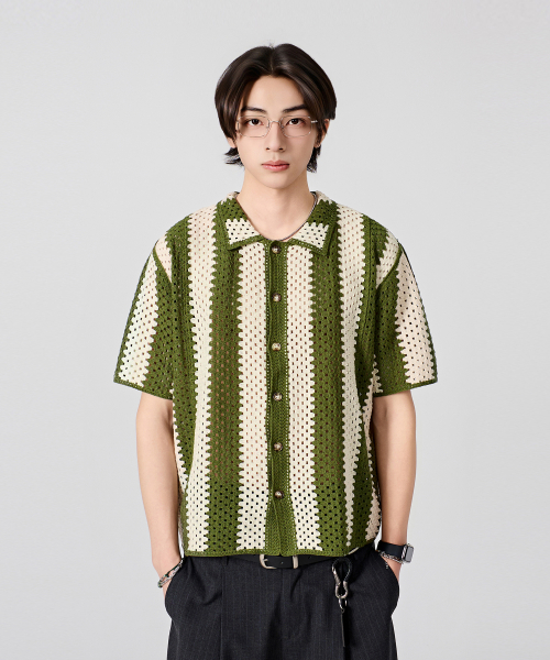 HAWAIIAN CROCHET KNIT_4 COLOR