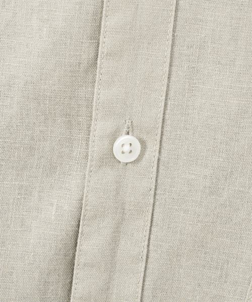 © EVERYONE’S LINEN 100% SEMI CROP SHIRT_5 COLOR