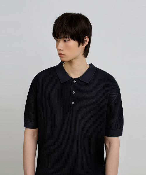 © EVERYONE’S SUMMER WOOL HALF KNIT_HACHI 4 COLOR