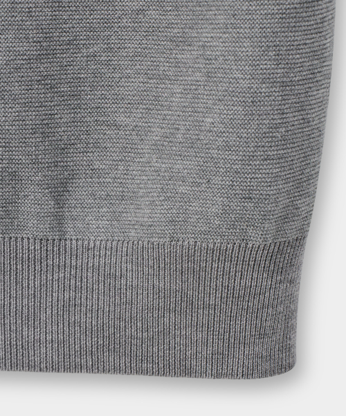 © EVERYONE’S SUMMER WOOL HALF KNIT_HENLEY NECK 4 COLOR