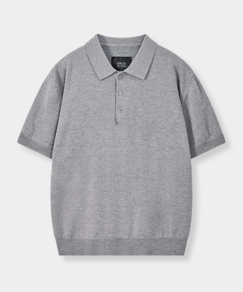 © EVERYONE’S SUMMER WOOL HALF KNIT_COLLAR/ROUND 8 COLOR