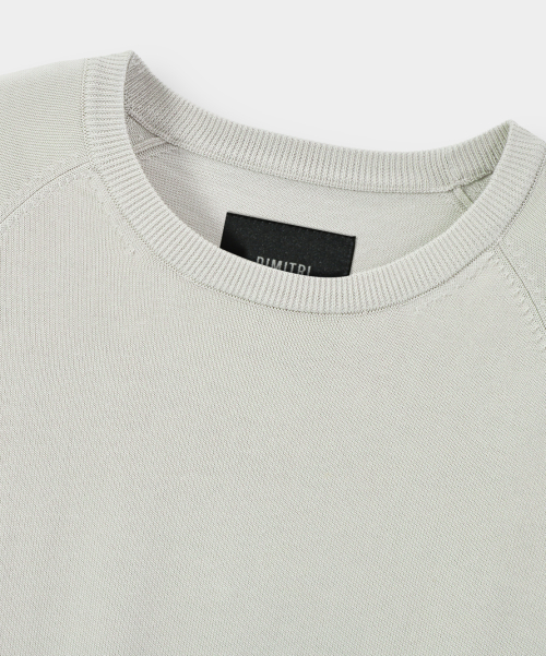 © EVERYONE’S SUMMER WOOL HALF KNIT_COLLAR/ROUND 8 COLOR