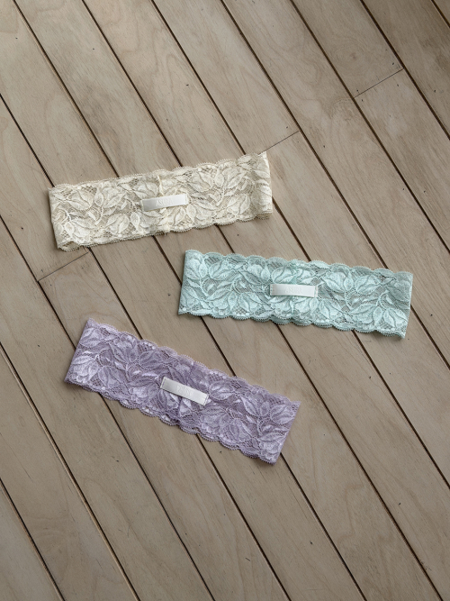 LACE HEADBAND (VIOLET)