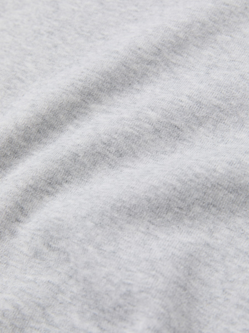 G SLIT SLEEVELESS TOP (MELANGE GRAY)