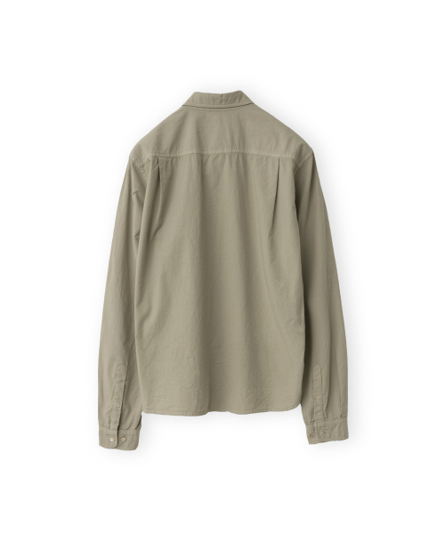 Waist Cut Shirt, Beige