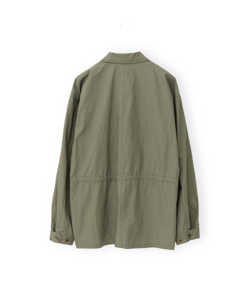 Washed Field Jacket, Olive