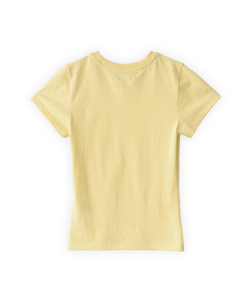 W Essential T Shirt, Light Yellow