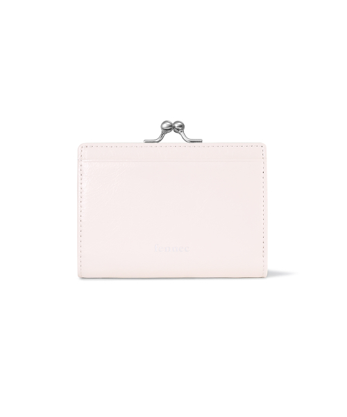 CRINKLE TRIANGLE FRAME BRIDGE WALLET - BLOSSOM