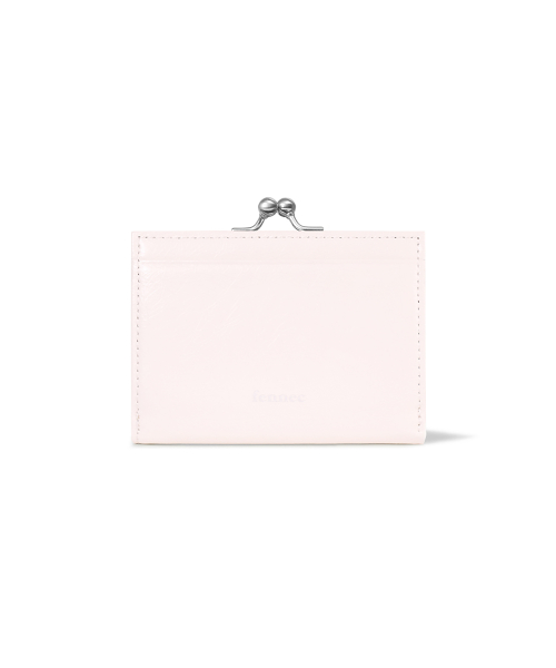 CRINKLE TRIANGLE FRAME WALLET - BLOSSOM