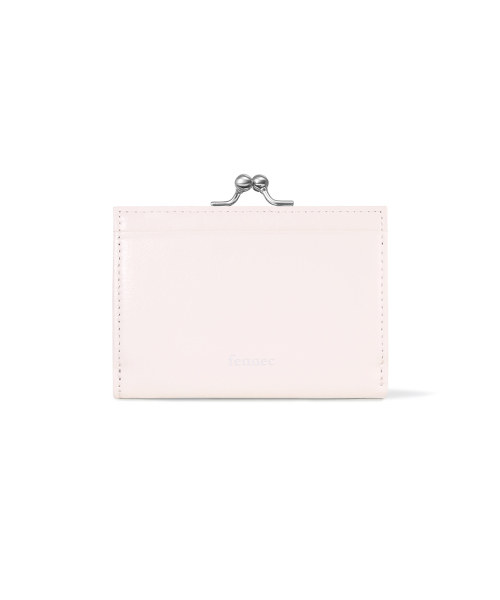CRINKLE HEARTY FRAME WALLET - BLOSSOM