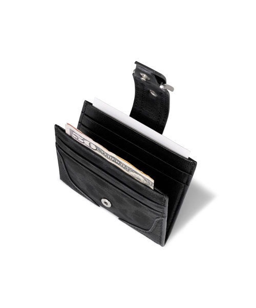 BUCKLE BRIDGE POCKET - LEOPARD BLACK