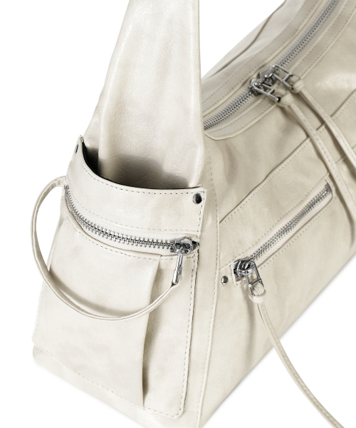 READY HOBO BAG - STONE IVORY