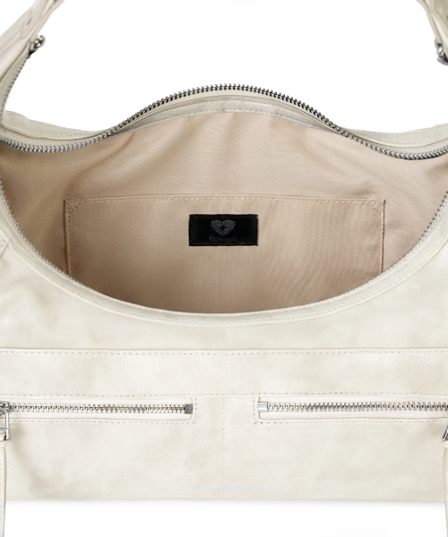 READY HOBO BAG - STONE IVORY