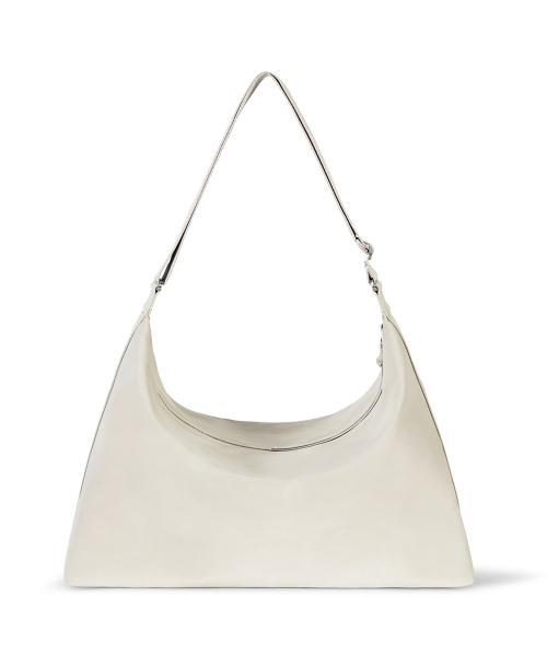 ROOMY HOBO BAG - NUBUCK CREAM