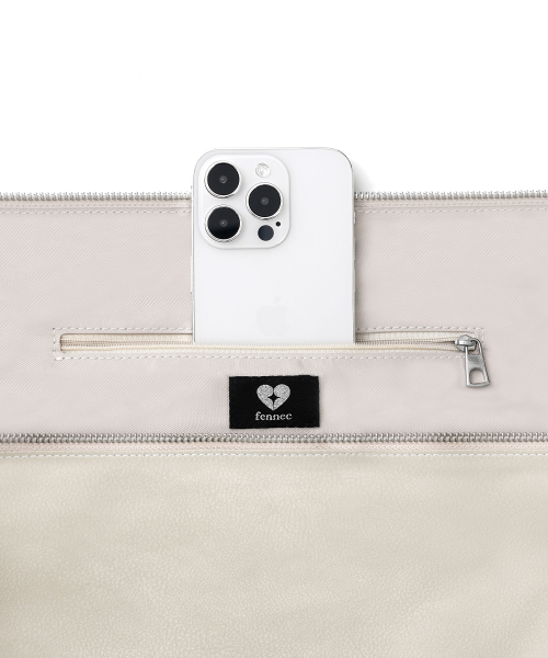 ROOMY HOBO BAG - NUBUCK CREAM