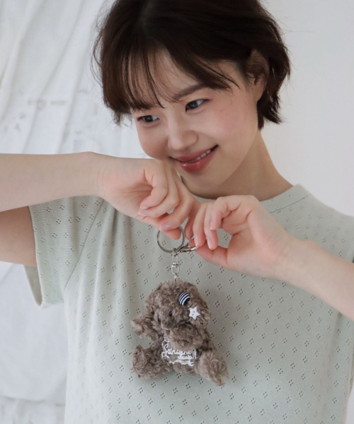 레이스 토프 퍼피 키링