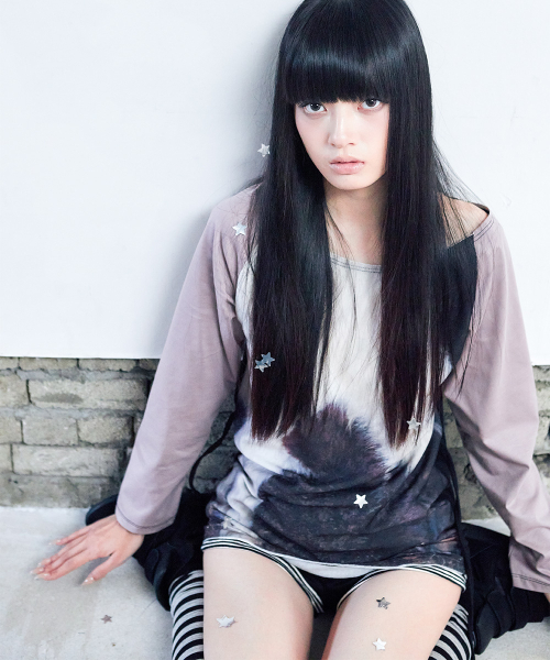 FURRY RAGLAN T SHIRTS [PINK]
