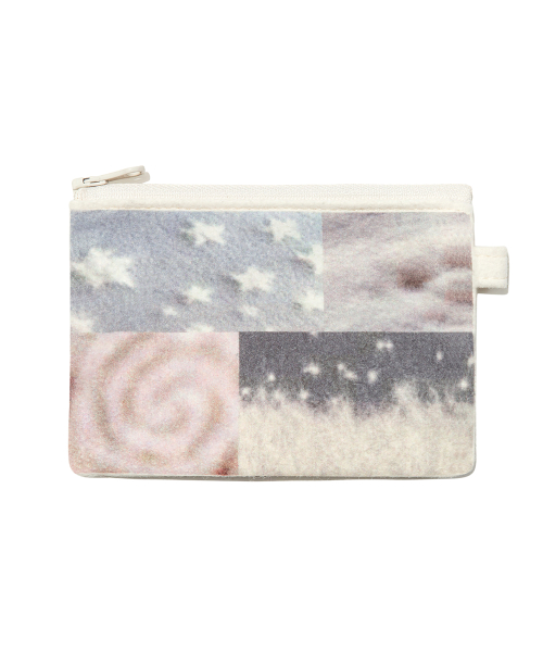 TCM fluffy bear pouch (ivory)